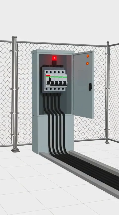 電気の現場で起きる感電の場面（安全ドリル＋の教材より）